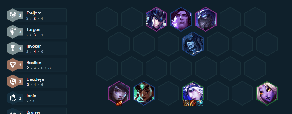 Ahri will be a very strong addition at level 9 for the Ashe - Spirit of the Chosen composition