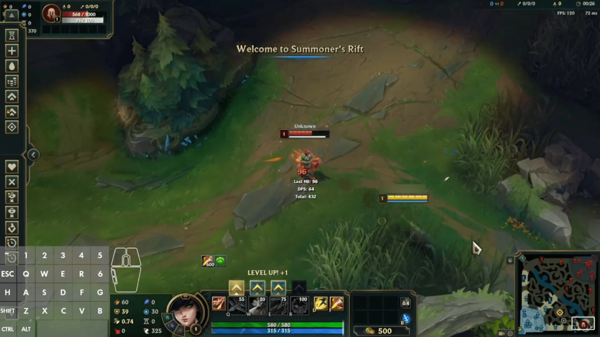 Caitlyn can now easily activate critical hits from her passive while in a bush