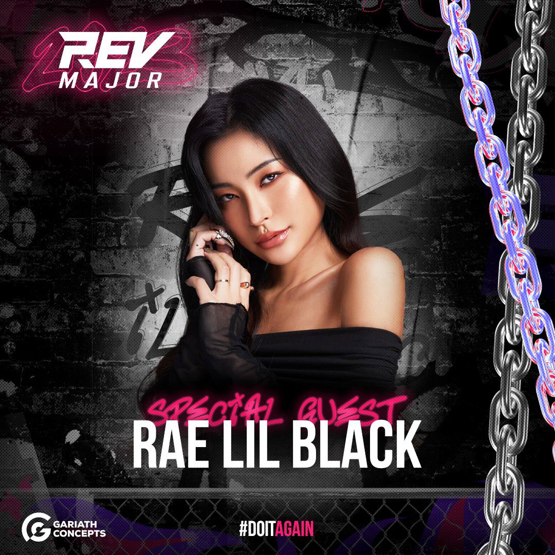 Actress Rae Lil Black is the special guest of REV Major 2023
