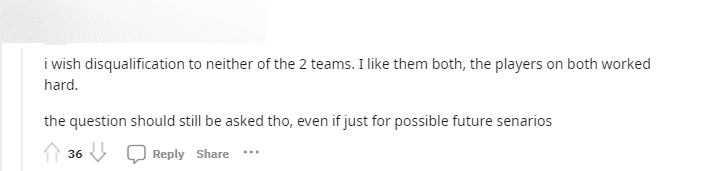 I hope both teams are not eliminated, but Riot really needs to carefully consider these cases for the future