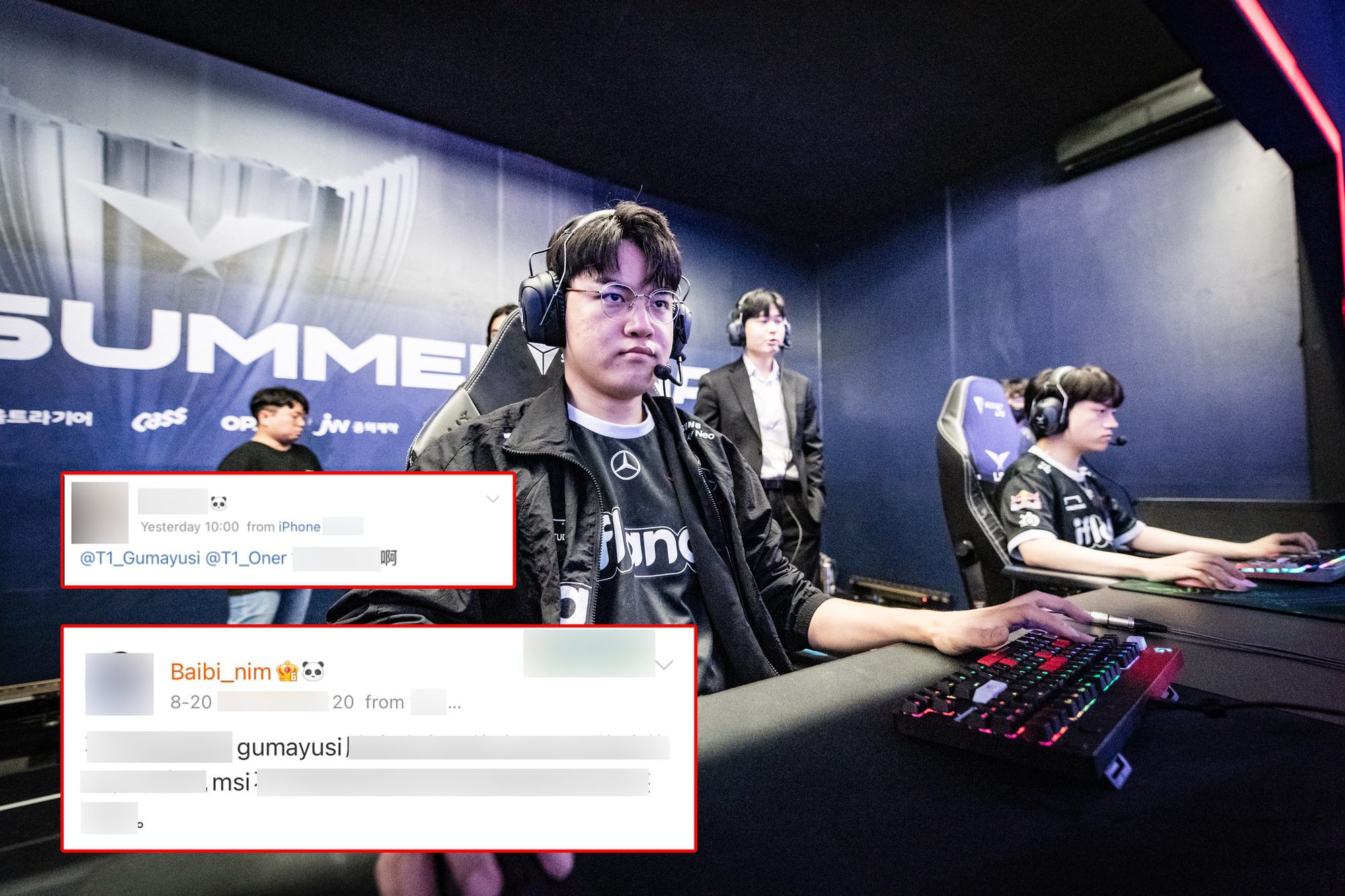 A lot of harsh words aimed at Oner and Gumayusi