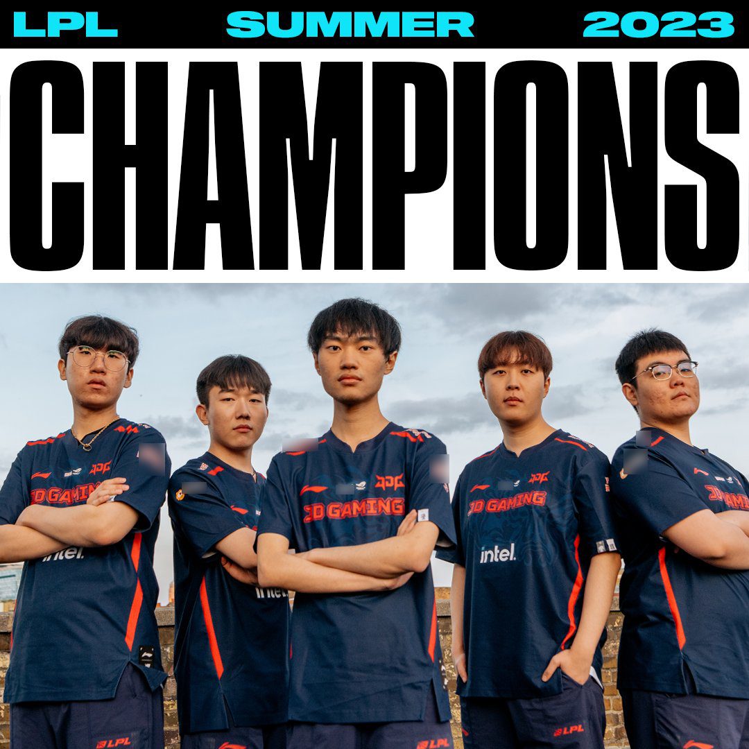 JDG successfully defended the LPL championship title