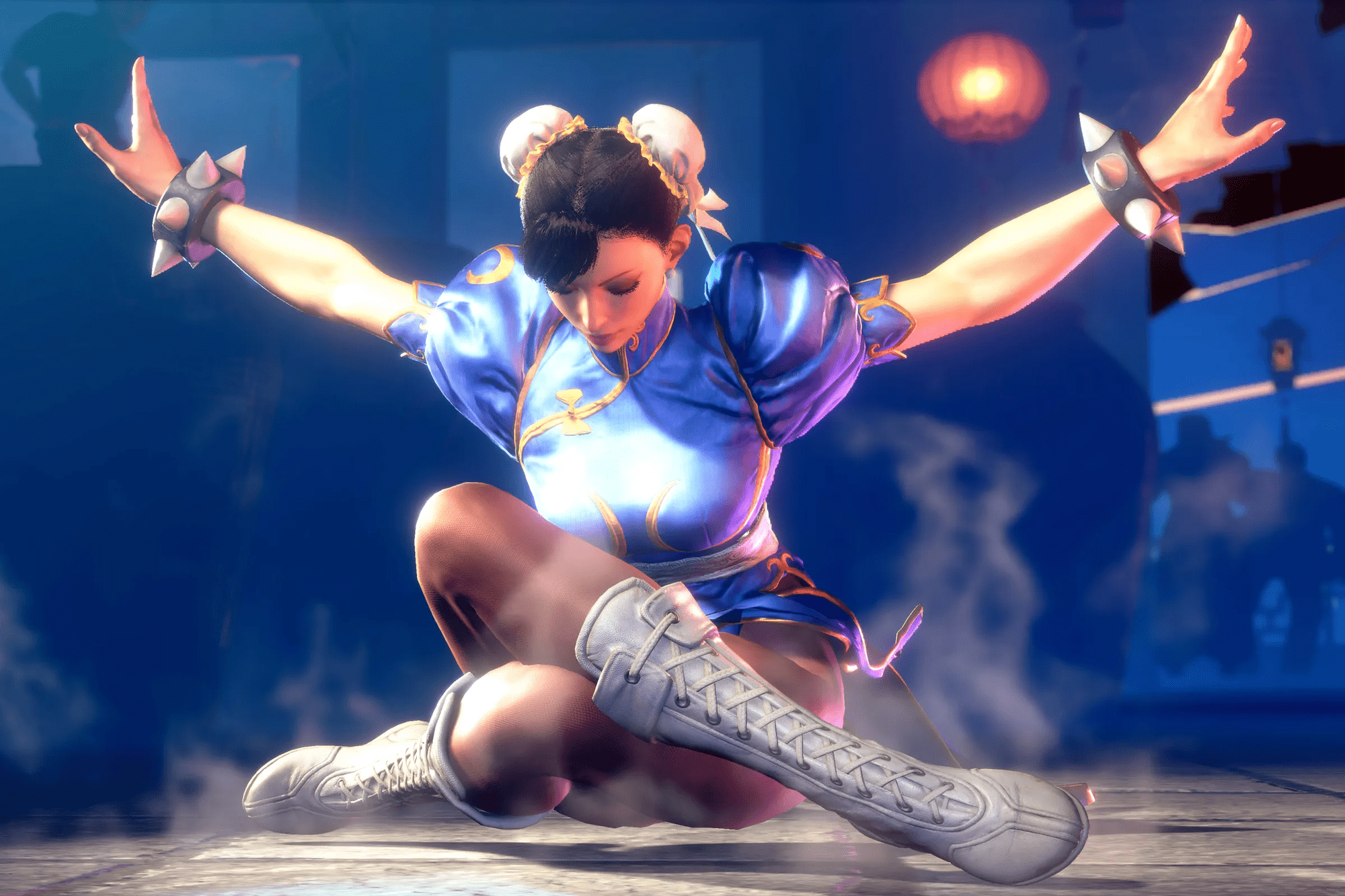 There are many mods, and Chun-Li is one of the most modded characters in Street Fighter