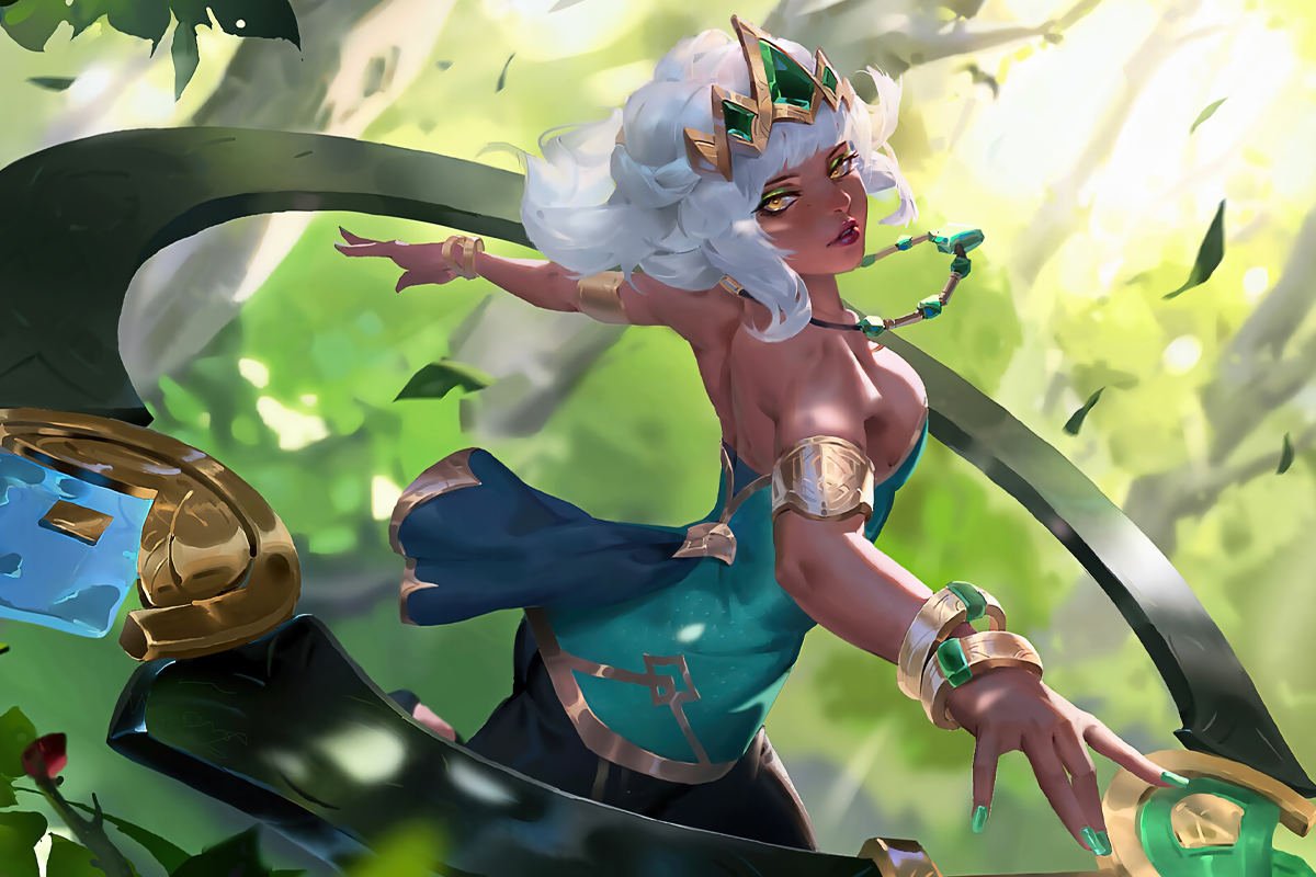 Qiyana's skills are incredibly strong as they deal damage while providing good crowd control