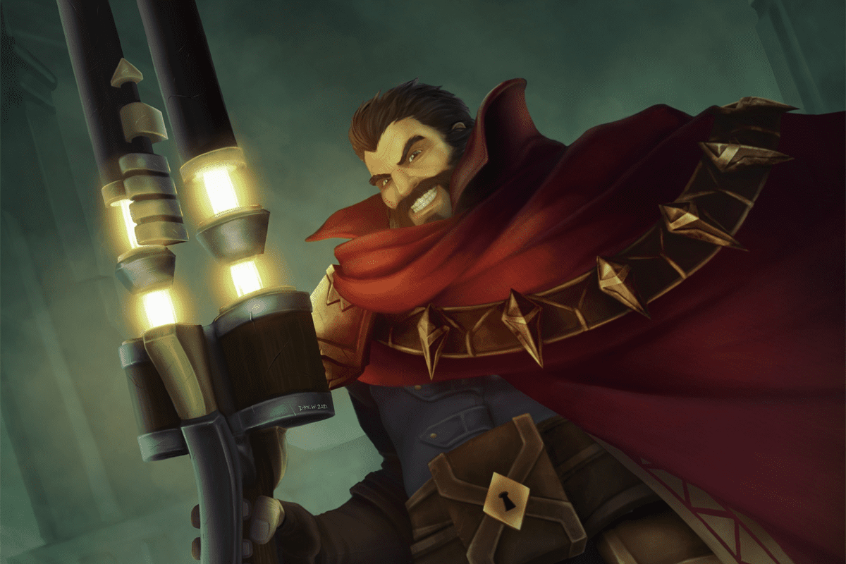 Graves can strongly counter the enemy backline carries with his abilities