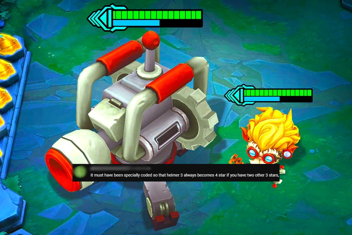 The strange interaction mentioned above may be a feature that Riot installed for Heimerdinger in patch 9.5
