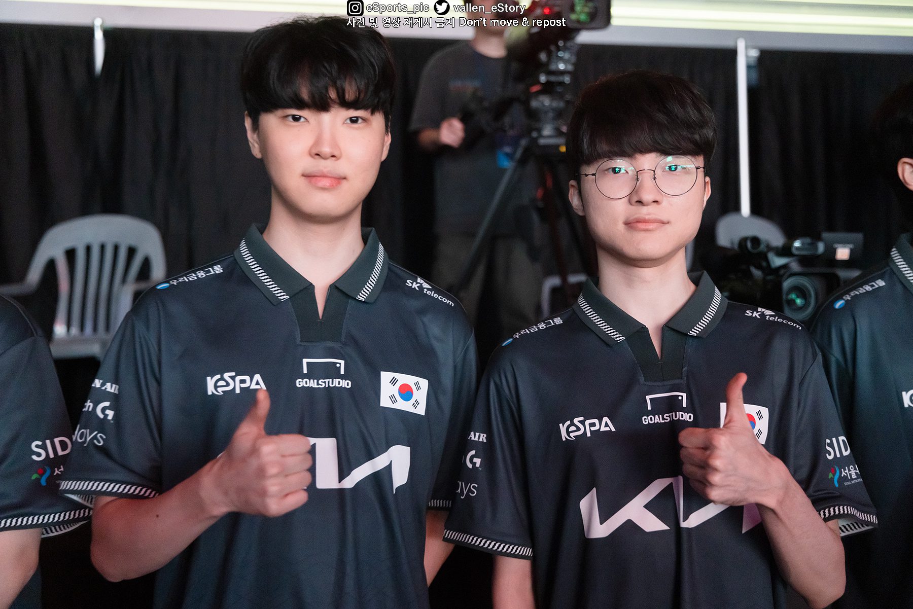 A possible scenario where Chovy and Faker are on the field at the same time