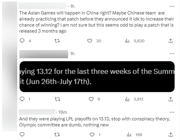 Some controversies and 'conspiracy theories' surrounding the use of version 13.12 at ASIAD