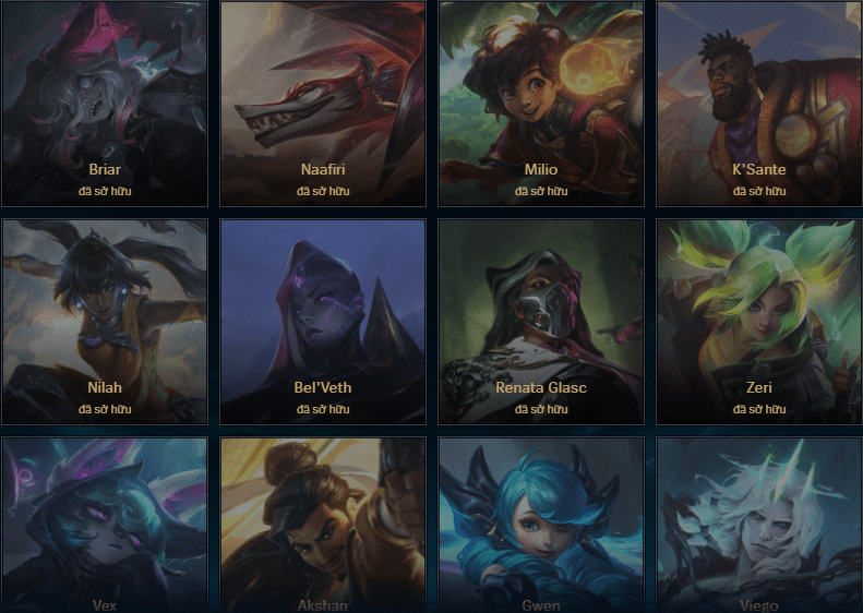 8 new champions have been released in just 2 years