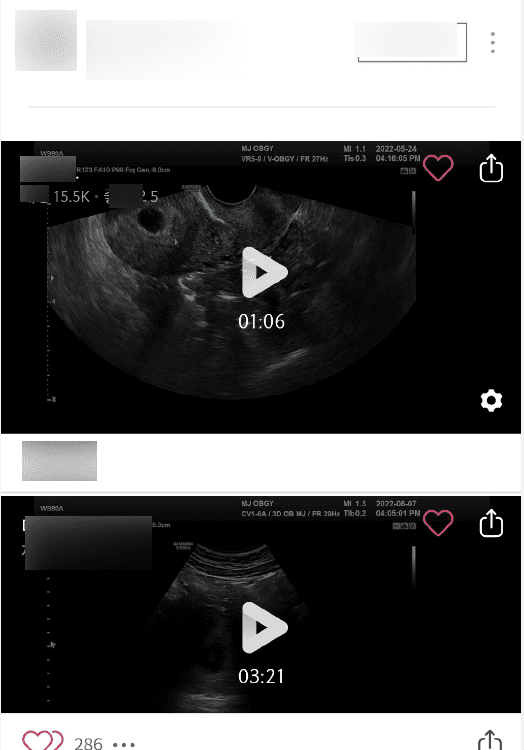 Image of her going for a pregnancy check-up
