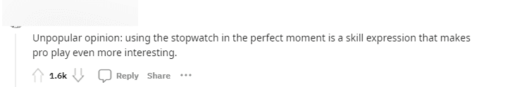 "Controversial opinion: Using the Hourglass at the perfect moment is a skill that makes professional matches more exciting" class=