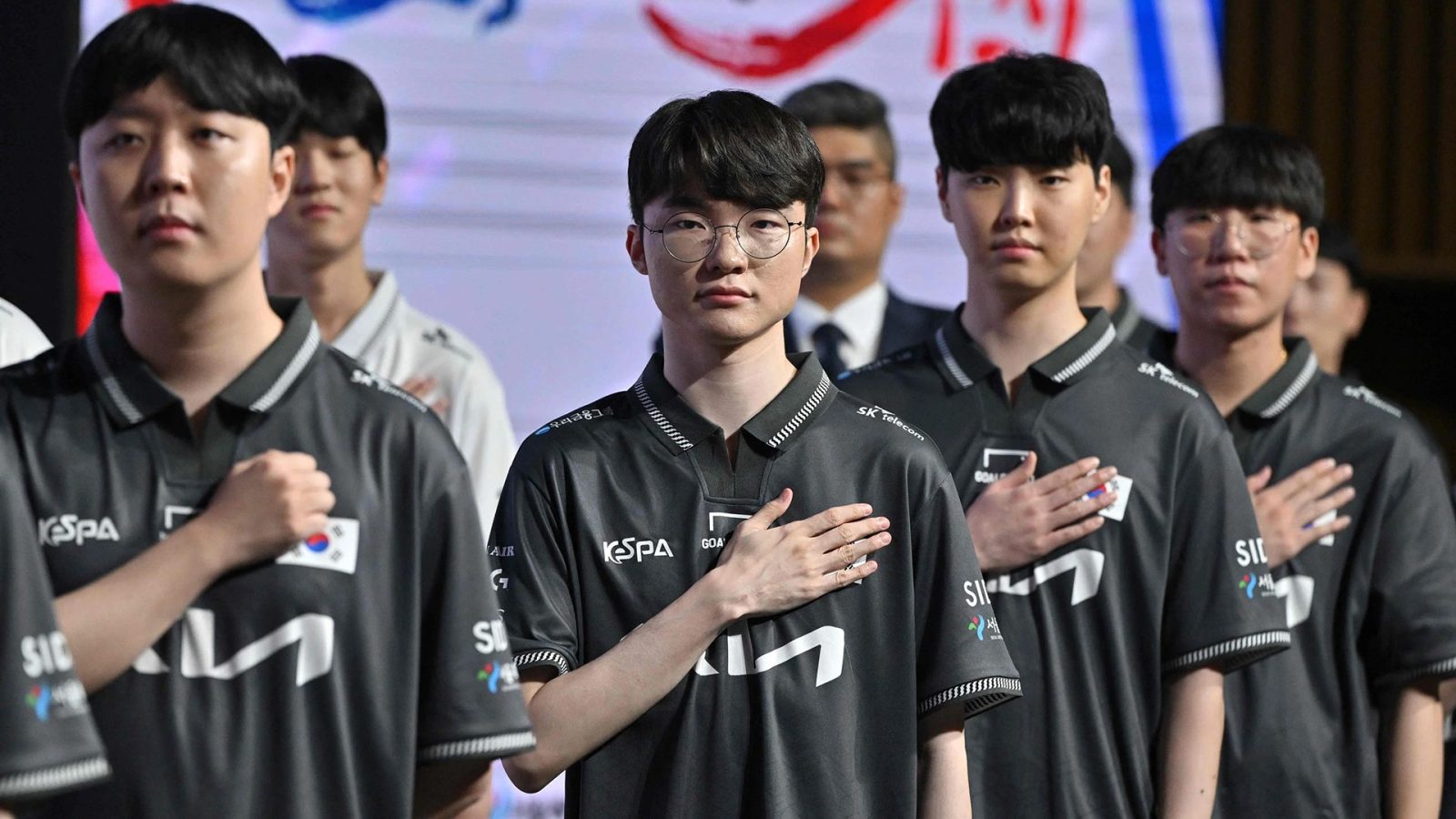 But the players from the land of kimchi were a bit too 'enthusiastic'