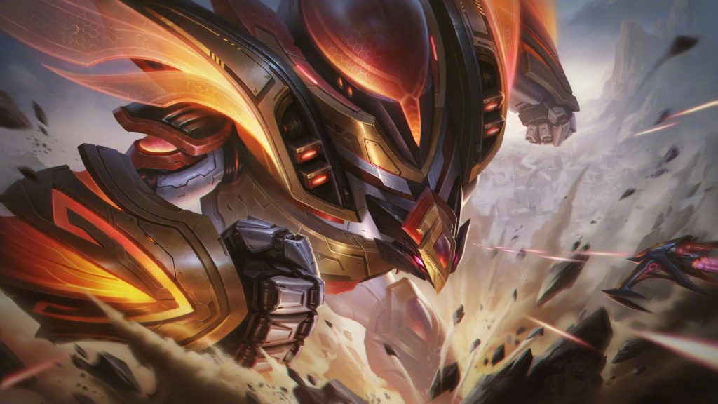 Doinb continues to receive the Malphite skin