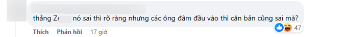 A comment that received much agreement