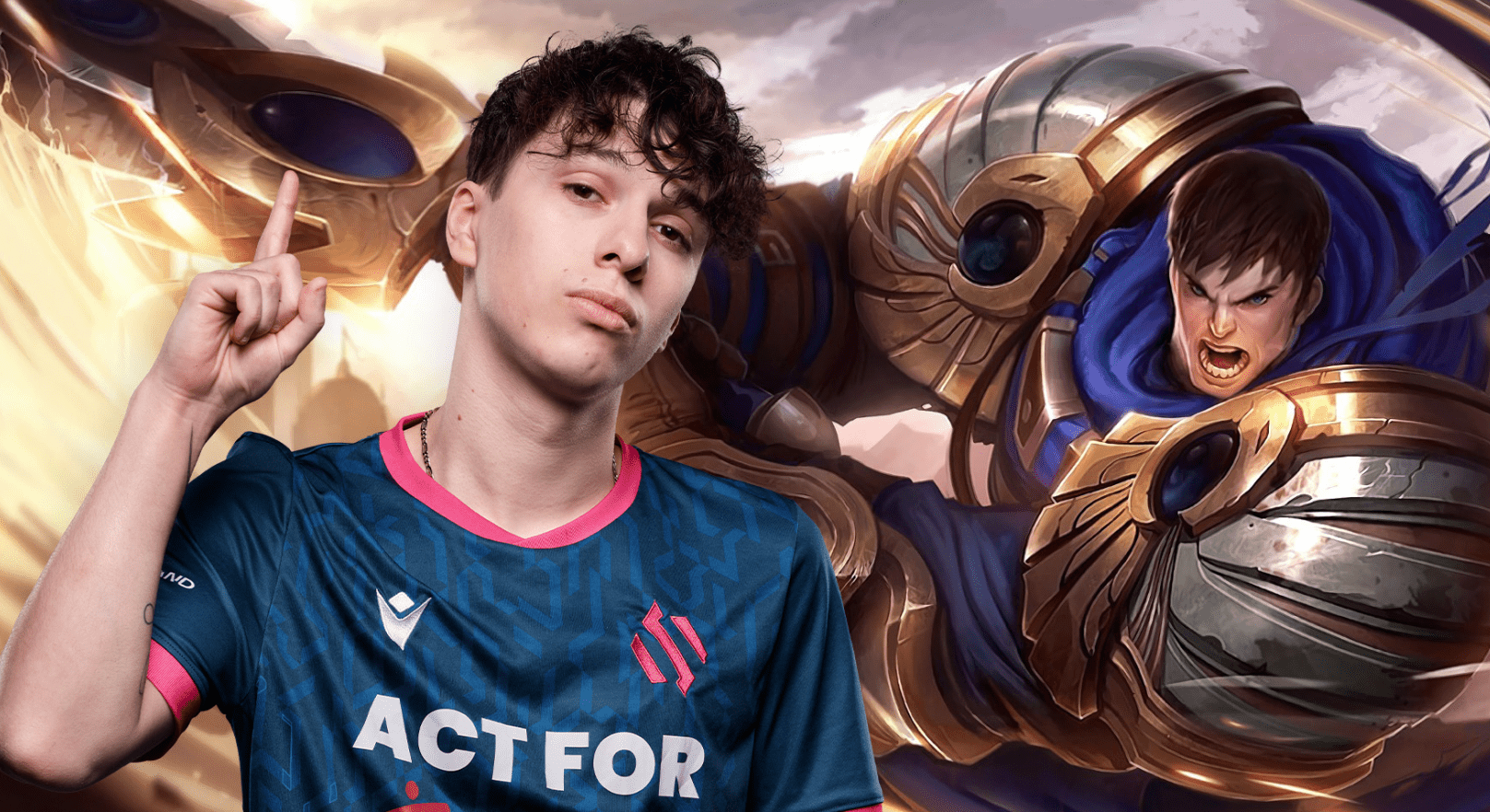 Adam drew significant attention when he used Garen twice to eliminate GG a few days ago