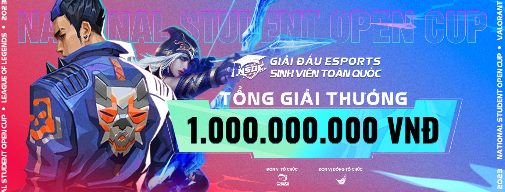 NSOC 2023 has a total prize value of up to 1 billion VND.