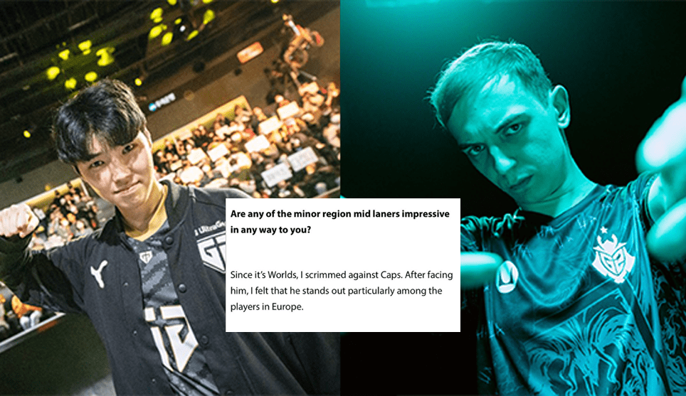 Gen.G's star holds Caps in high regard at this year's Worlds