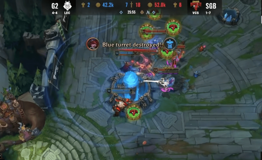 BeanJ of TW is the current jungler of SGB who defeated G2 at MSI last year