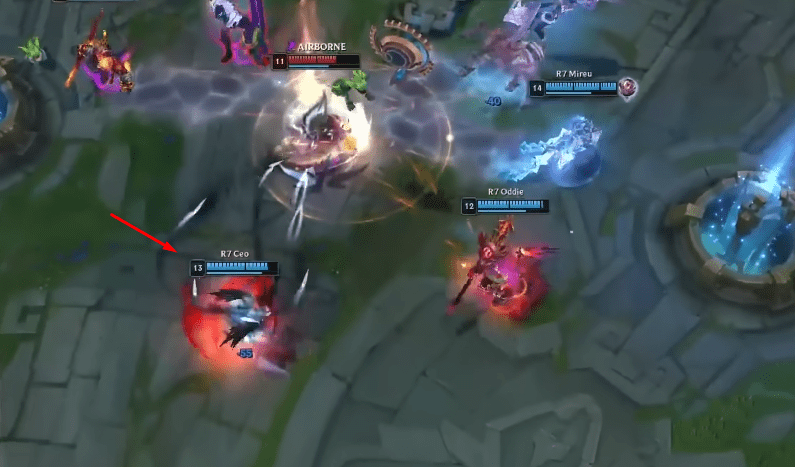 In the recent match against GAM, Ceo from R7 also dealt extremely limited damage with this build for Kai'Sa