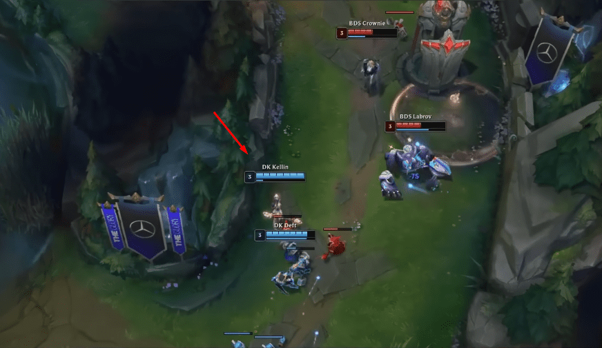 DK's current main playstyle is lane pushing to create objective control advantages