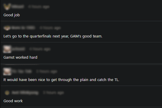 Levi and the team received numerous compliments from LCK fans after a memorable journey