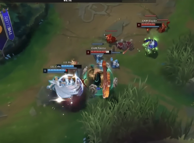 Palette's overly hasty attack in game 1 led to GAM's Bot Lane being completely overwhelmed
