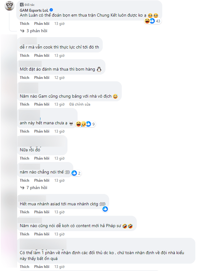 GAM and VCS fans 'scream in horror'
