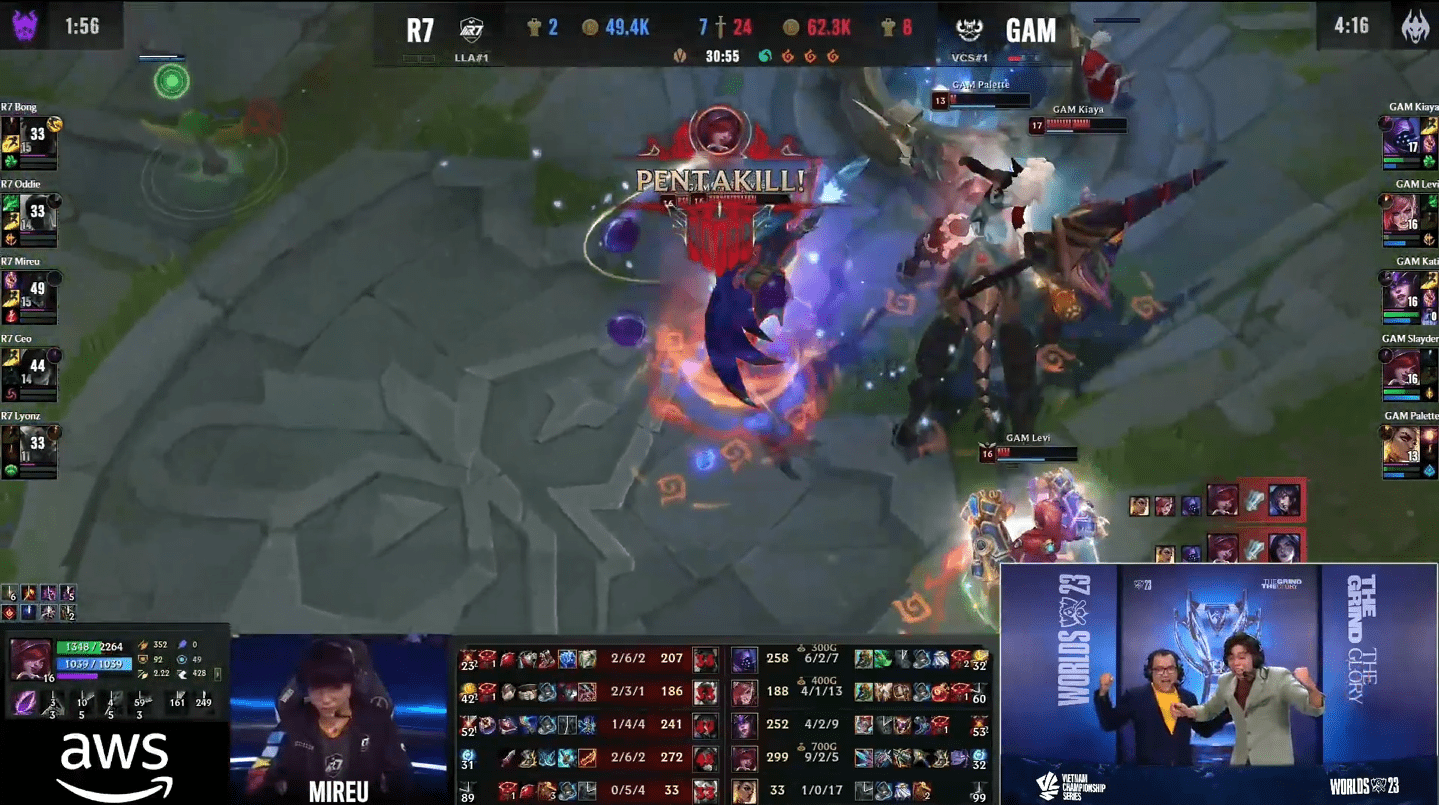 Not only did they win, but it was also a Pentakill for Slayder