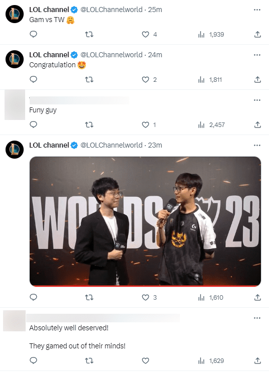 International audience also rejoices with GAM