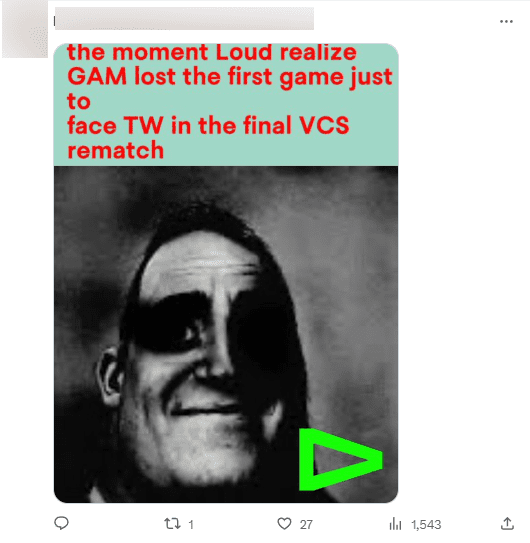 A comment about 'everything was arranged by GAM'
