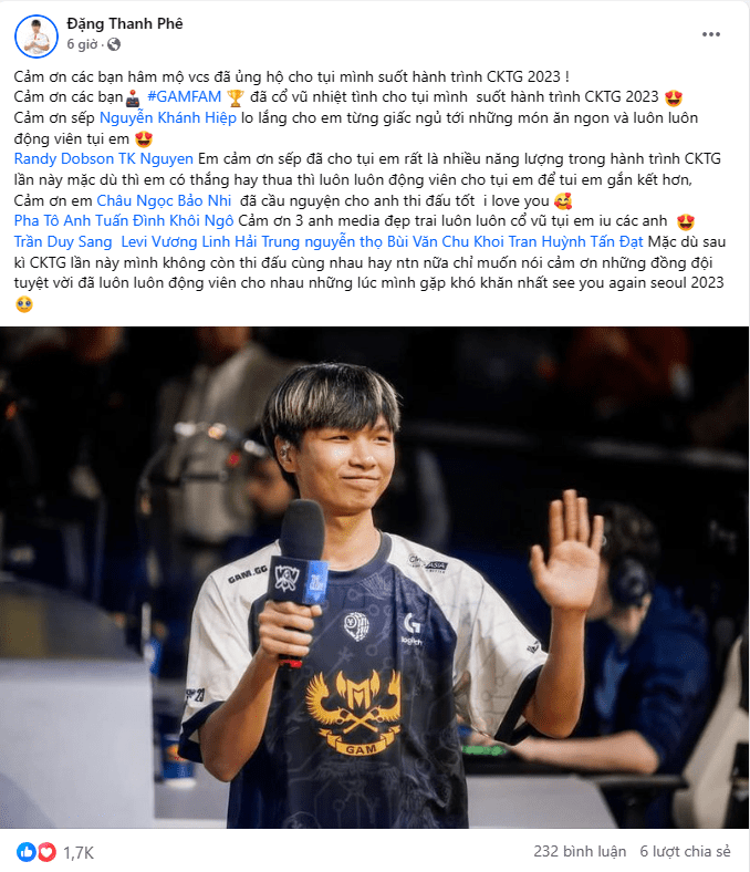 Kati subtly hints at major changes in GAM's roster