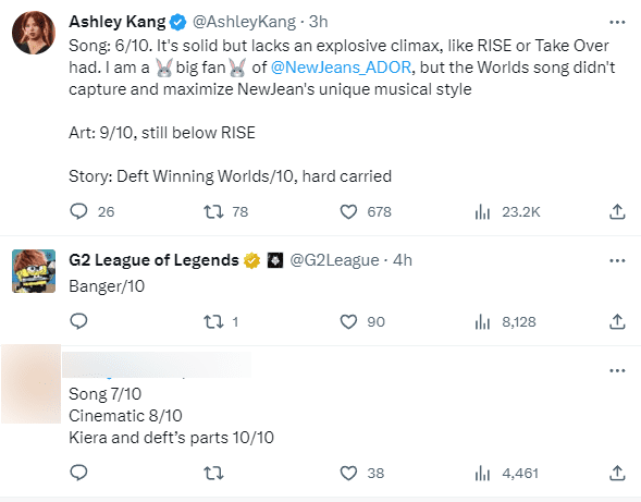 International audiences also provide feedback on GODS