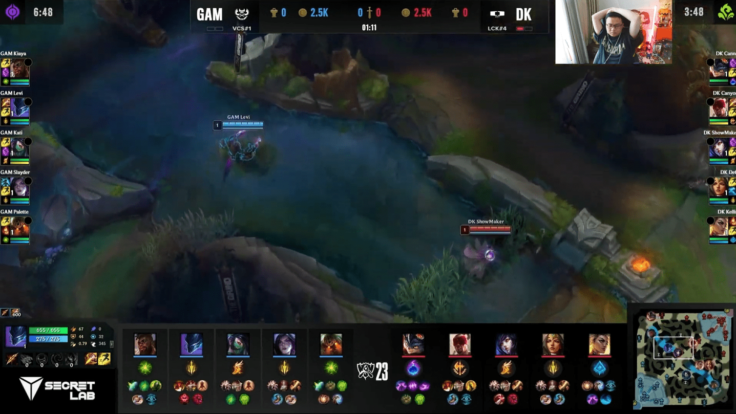 From the moment he learned about ShowMaker's rune setup, SofM showed pessimism for GAM