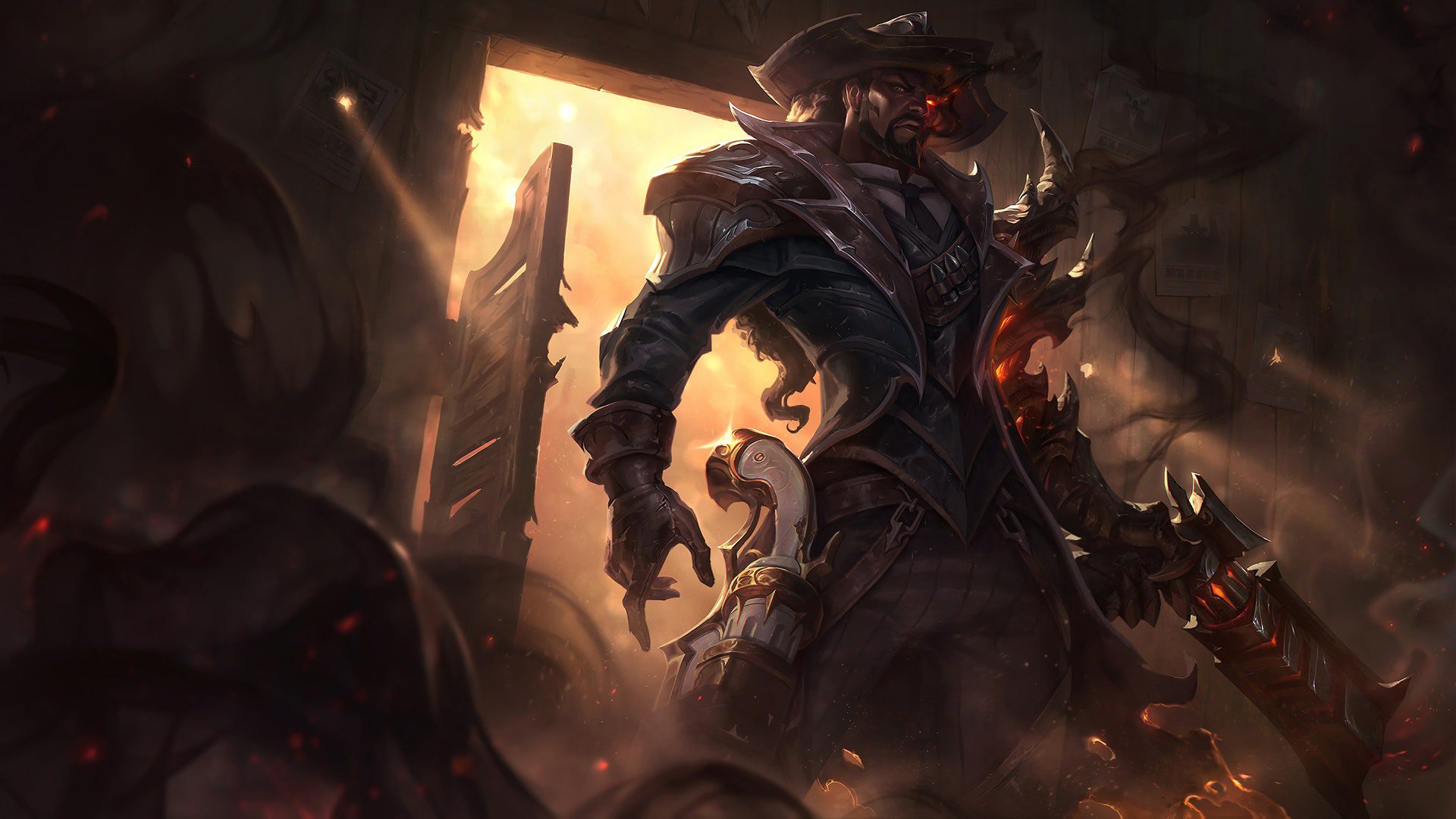 Skins like Cowboy Lucian are believed to boost the morale of users