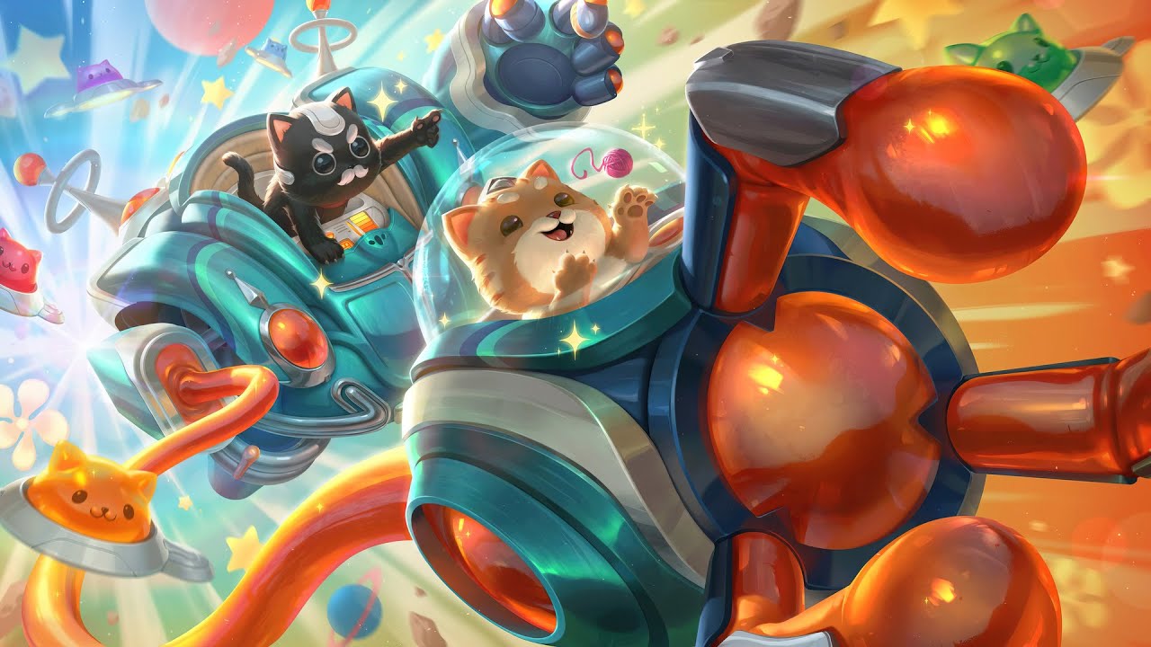 The Blitzcrank Wonder Planet skin was released in 2021