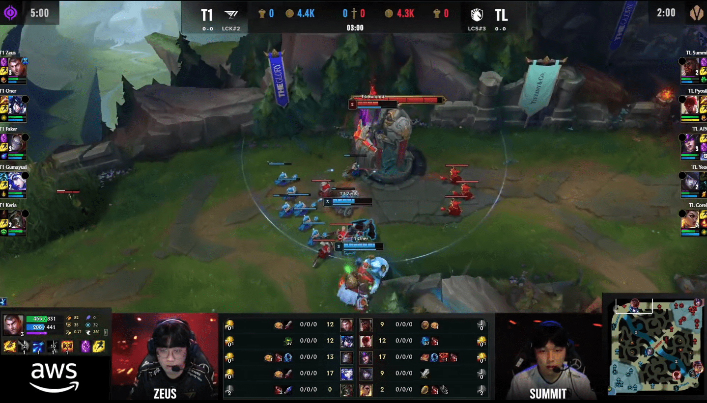 T1 has many 'strange' choices for their debut match at Worlds 2023
