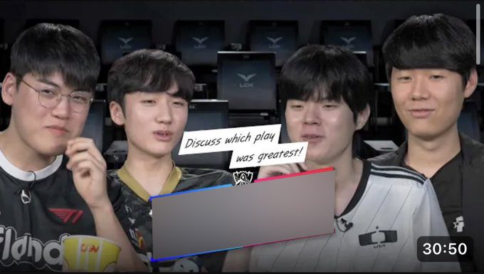 The program features 4 players from 4 LCK teams participating in Worlds 2023