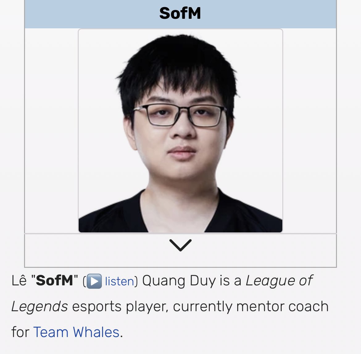 SofM was appointed as the advisory coach for TW