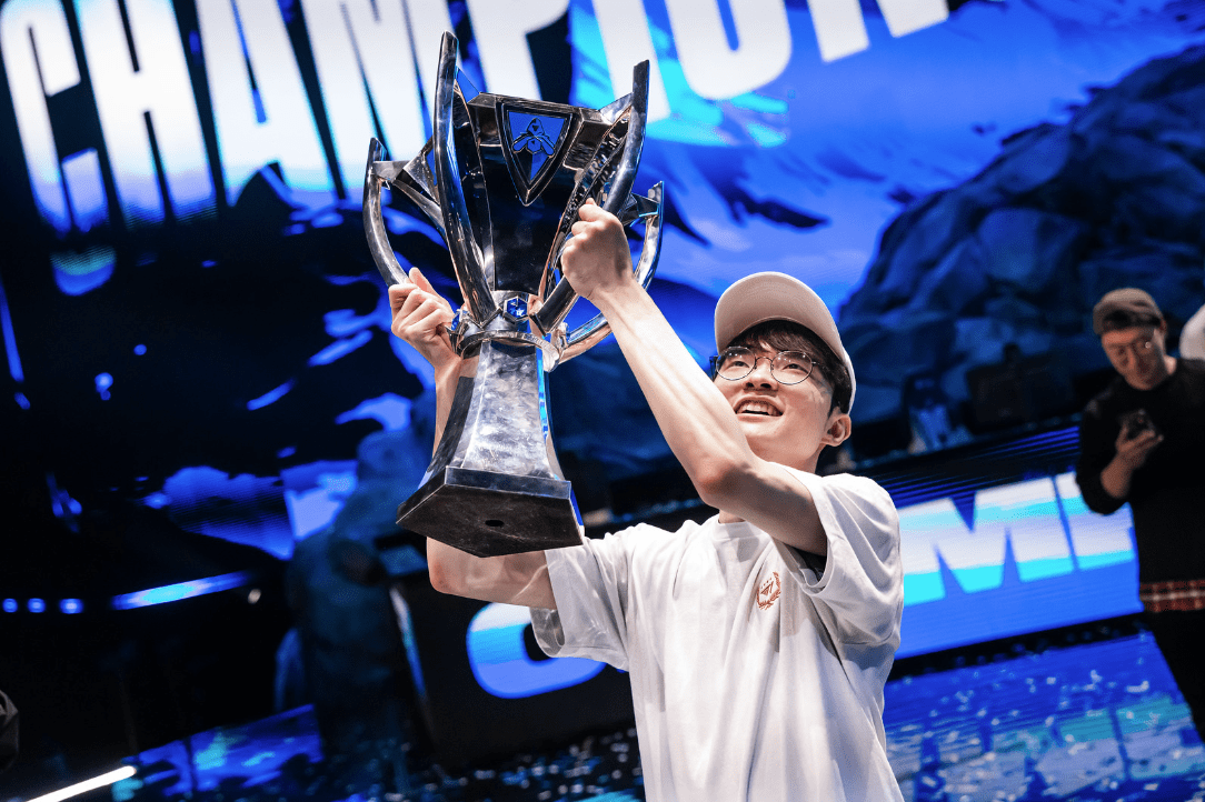 Faker has recently officially secured his fourth world championship in his career