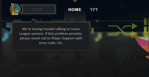 Even the 'Play' button was locked, making it hard for gamers to experience Season 10