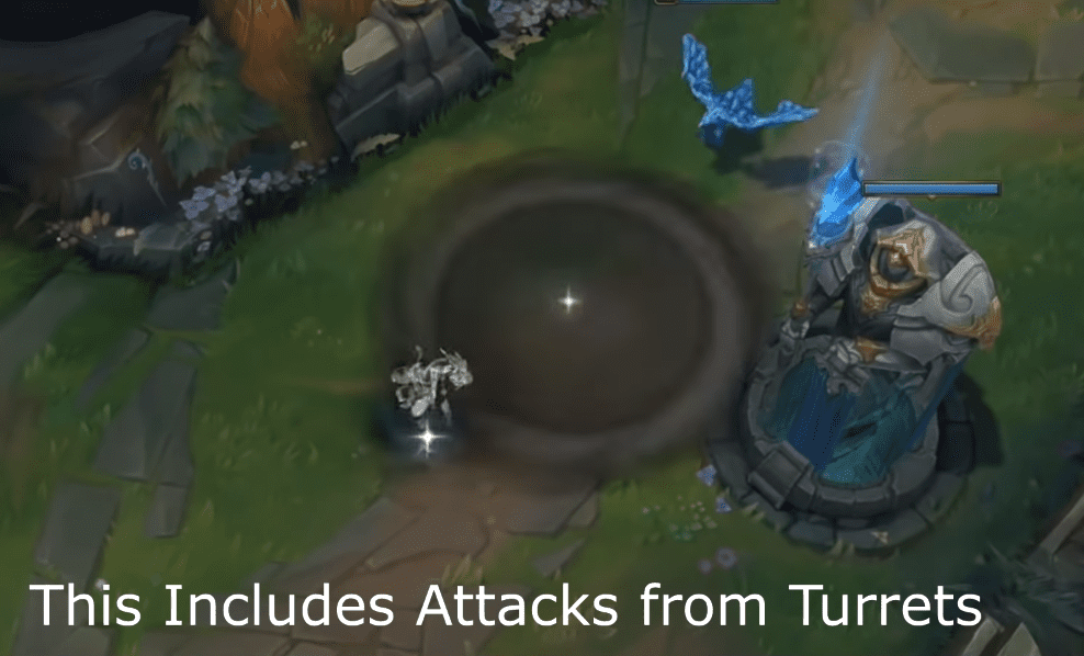The ability to be 'invisible even with turrets' was once featured in the Smoke Bomb skill when Akali was just reworked and was quickly removed