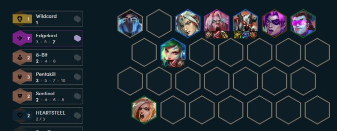 Complete team at level 8 with the addition of Kayn and Viego