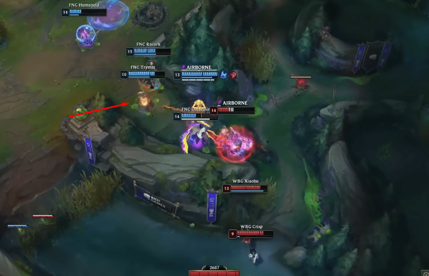 Fnatic once defeated WBG by effectively using Milio Support for Aphelios
