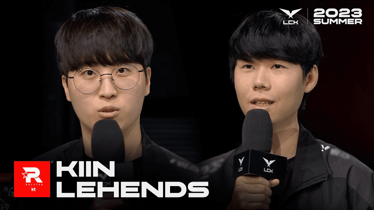 Kiin and Lehends are still currently part of KT's roster, but that could change in the future