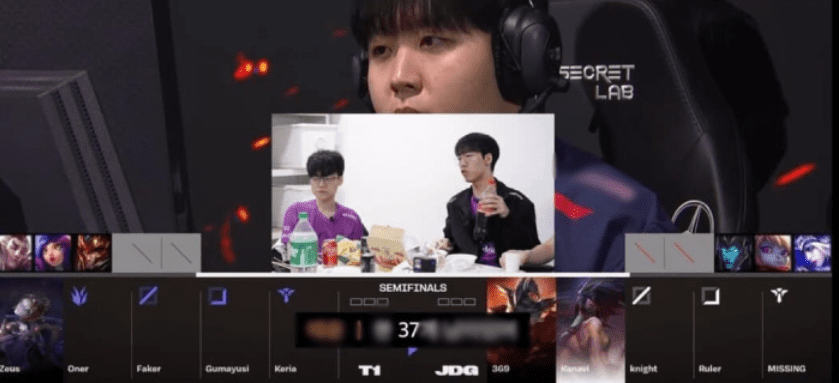 During the reaction stream of the match between JDG and T1, KDF players revealed that T1 had up to 37 'unique' picks in the Support role