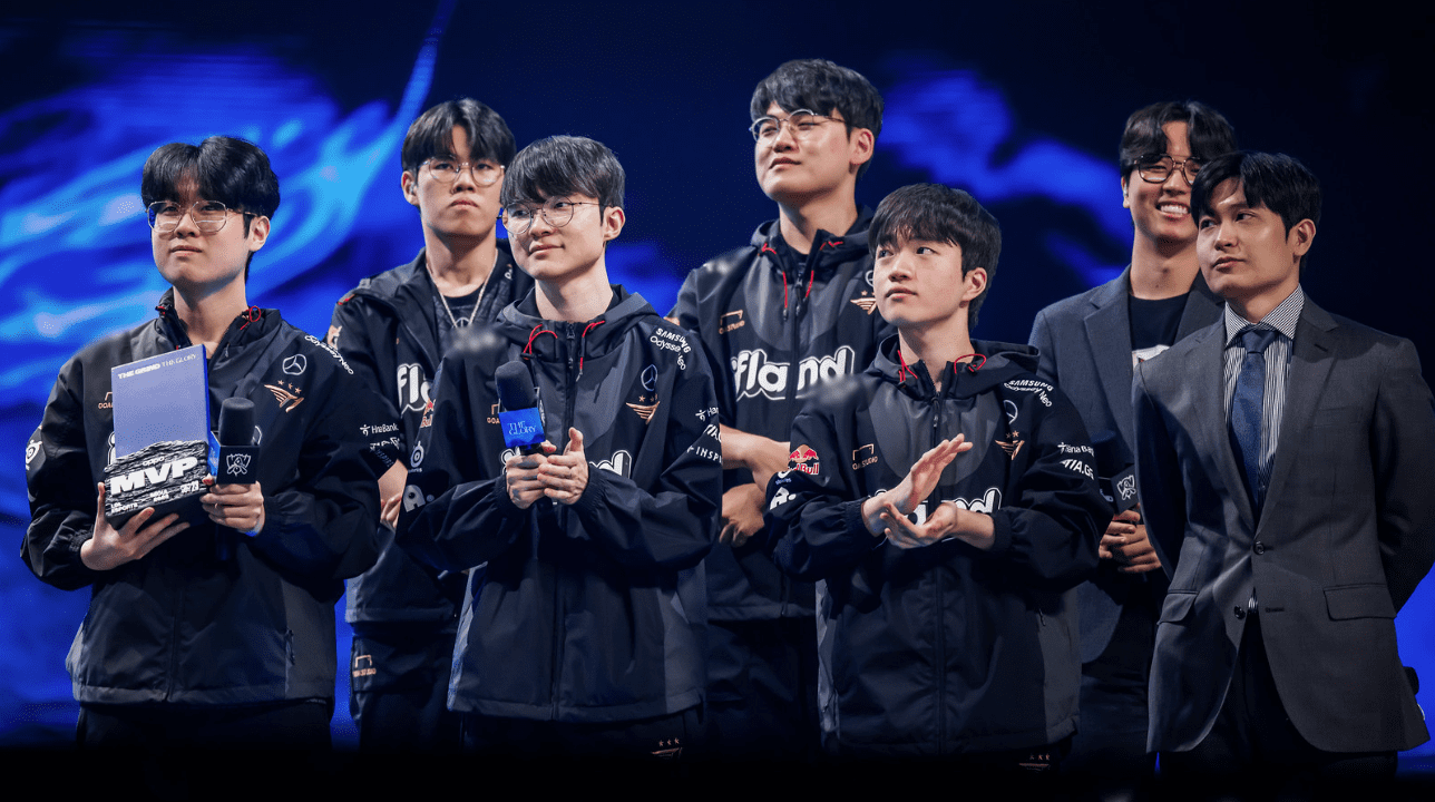 Despite having the 'old man' Faker, T1's average age is currently only 21.8