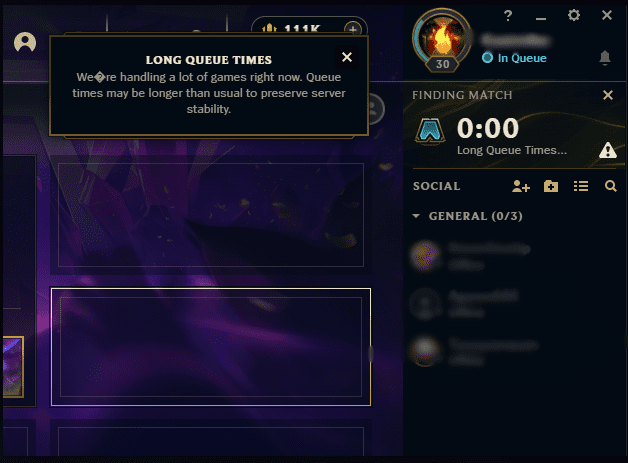 As of now, Riot has fixed the aforementioned errors, allowing players to experience Season 10 despite longer queue times