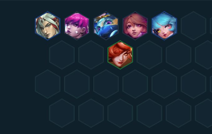 The composition players should aim for when Katarina is in Star Guardian Rage form
