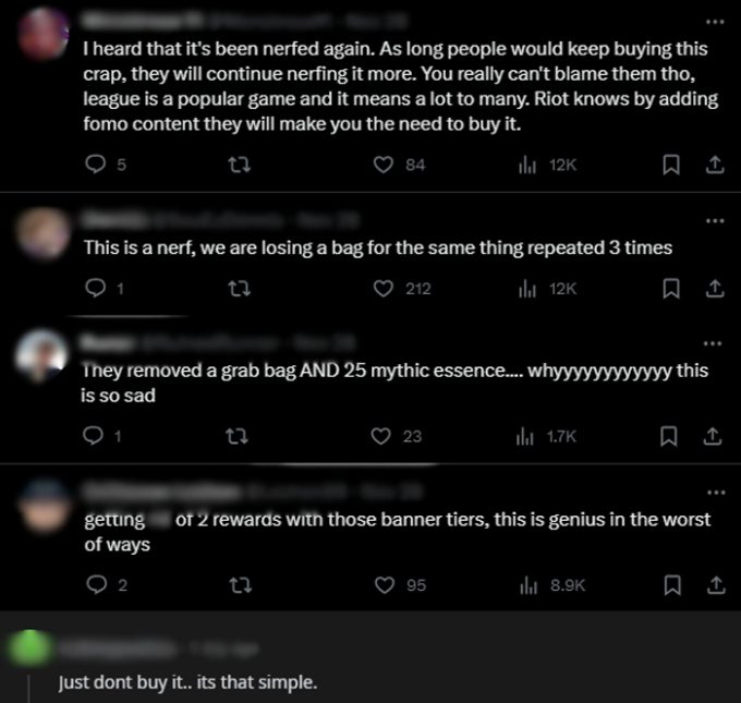 The League of Legends community expresses extreme outrage, even calling for a boycott of the upcoming Event Pass