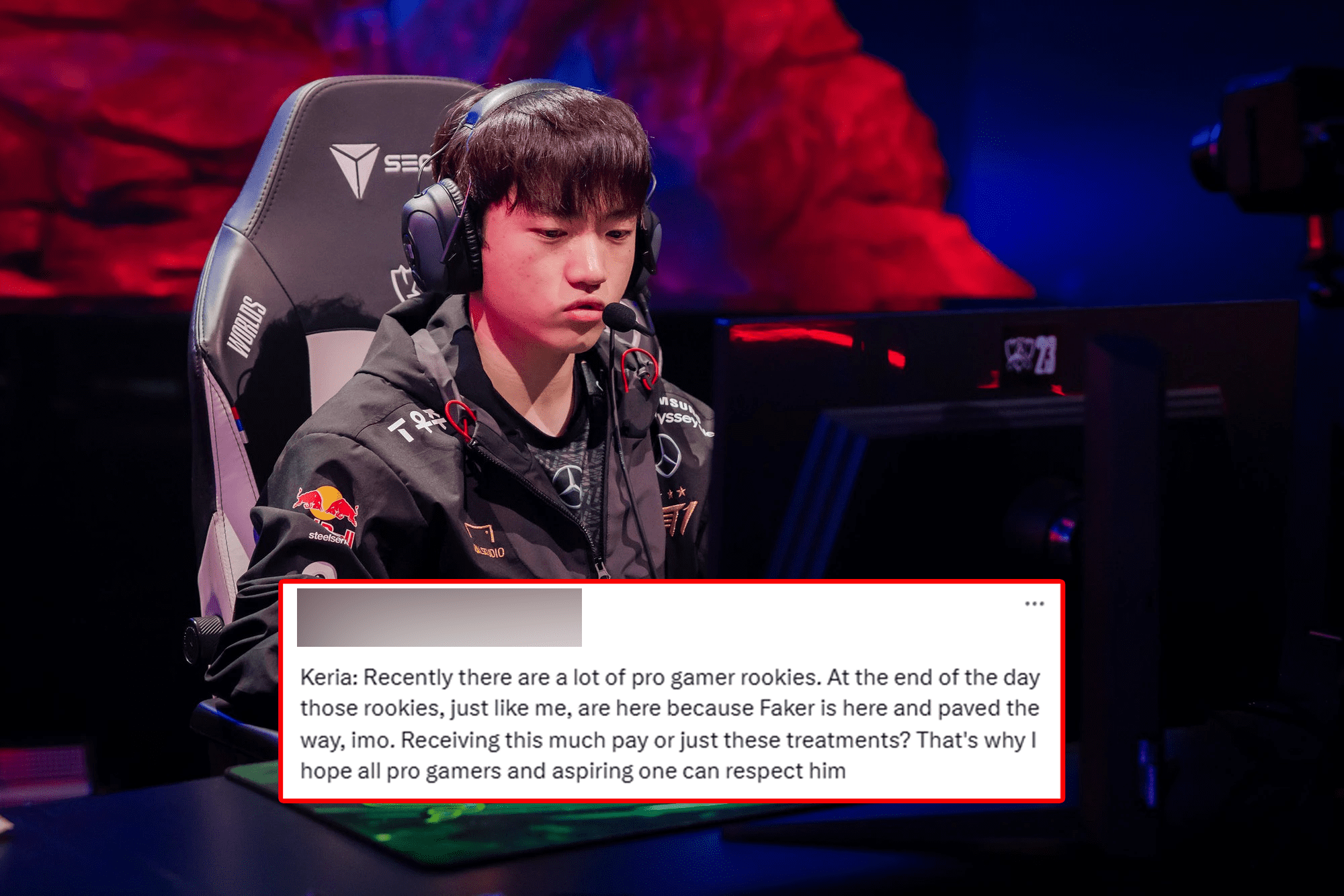 Keria shares his insight on Faker's influence on rookies and 'everyone needs to respect him'